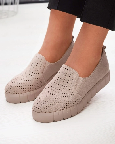 Női áttört púderes slip on tornacipő Cegeti - Lábbeli