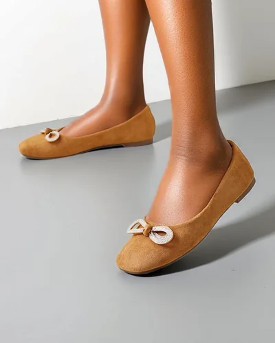 Royalfashion Női balettcipők masnival Cocar