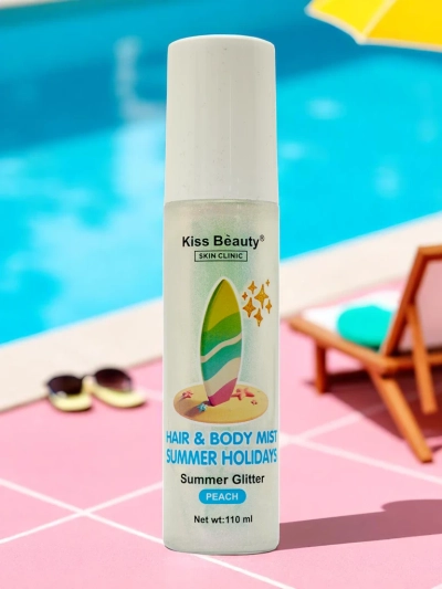 Summer Spray – Folyékony highlighter hajra és testre Barack