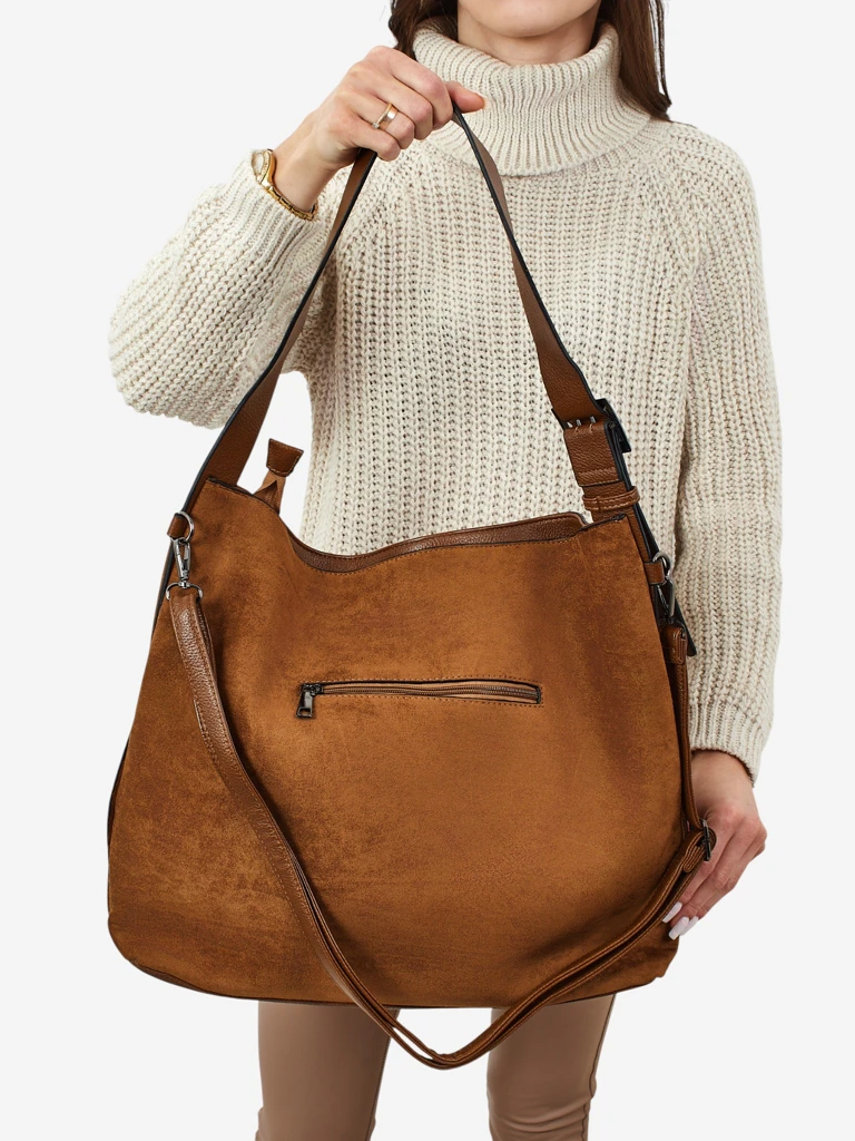 Donenn női shopper táska öko-velúrból