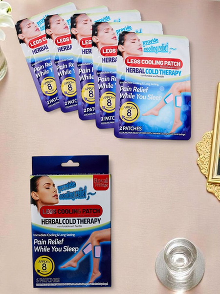 Hűsítő tapaszok lábra a jobb alvásért 8H (6 db.)