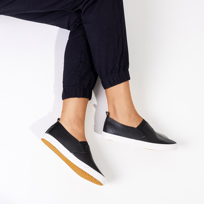 OUTLET Fekete női csúszós cipők - a Bonbqu-on - Lábbeli