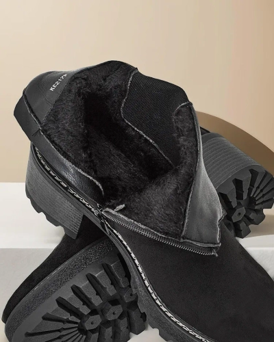 Royalfashion Eco-suede női bokacsizma Segori