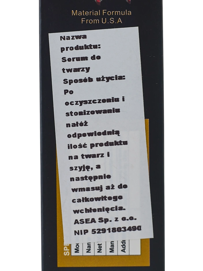 Szép Kagyló Szérum az arcbőr számára A-vitamin 40 ml