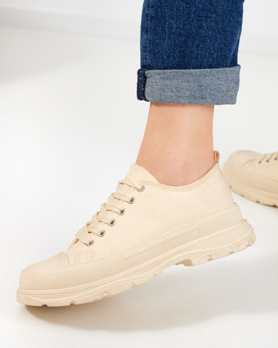 OUTLET Bézs női sportcipő Ohema - Lábbeli