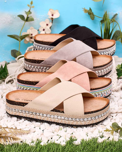 Royalfashion Női flip-flop lapos talppal Tomlla