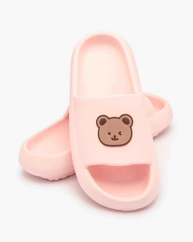 Royalfashion Világos rózsaszín női gumi flip-flop Mabyn