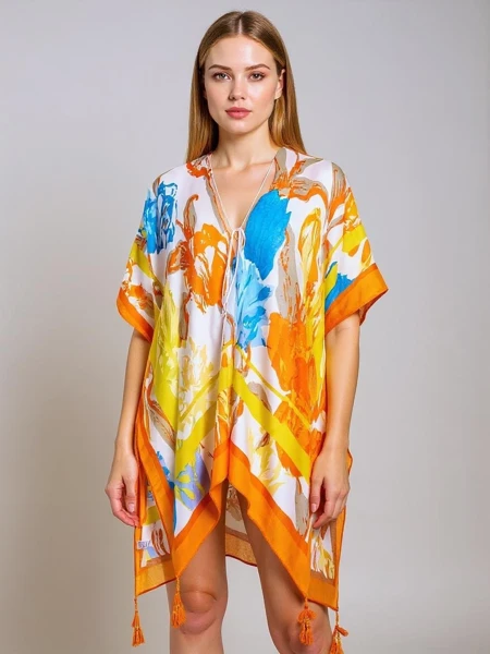 Royalfashion AURELIA nyári pareo - többszínű térdig érő ruha