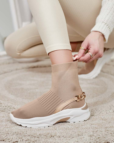 Royalfashion Női sportos magas tornacipő Wimerre