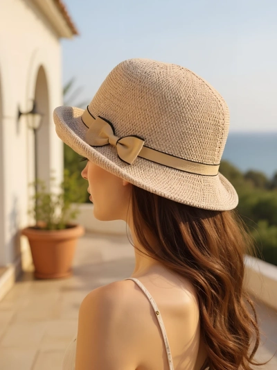 Royalfashion Női kalap masnival díszítve Summer Grace