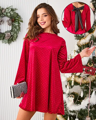 Royalfashion Női bársony ruha