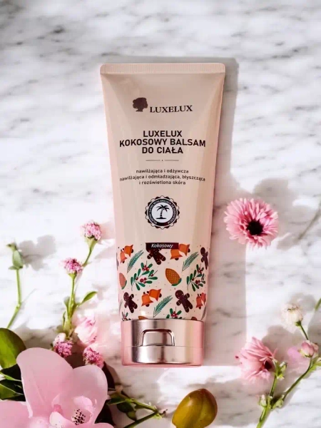 Luxelux karácsonyi testápoló balzsam kókusz illattal 300 ml