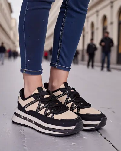 Royalfashion Női sportos platform sneakers Reviger