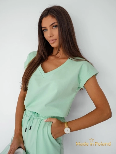 Venera menta női szett – pamut kényelem olasz eleganciával
