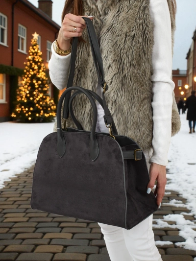 Dorelle női shopper táska, öko-velúr