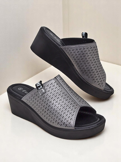 Royalfashion Női ékpántos papucs Luna Wedge