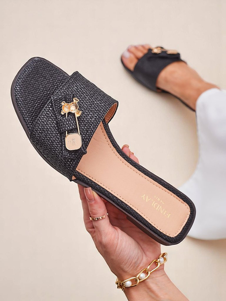 Royalfashion Női szalmatanga papucsok Szandál Aurelia