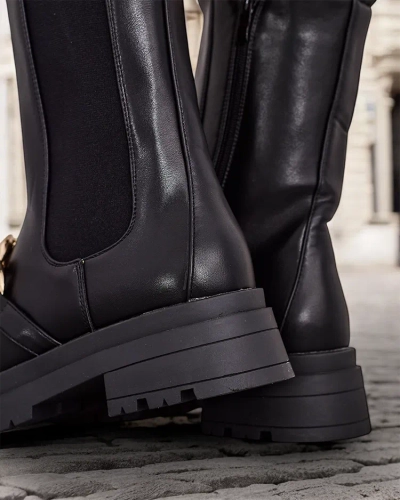 Royalfashion Női magasszárányú csizmák Romur