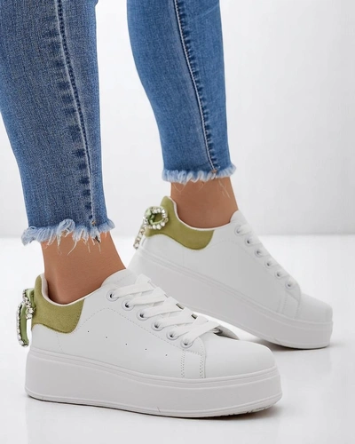 Royalfashion Női platform sportcipők Szalagos Bavárral