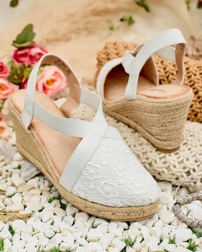 Royalfashion Női Oleqa espadrilles a saroknál