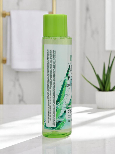 Nyugtató és hidratáló micellás víz sminklemosáshoz aloe verával