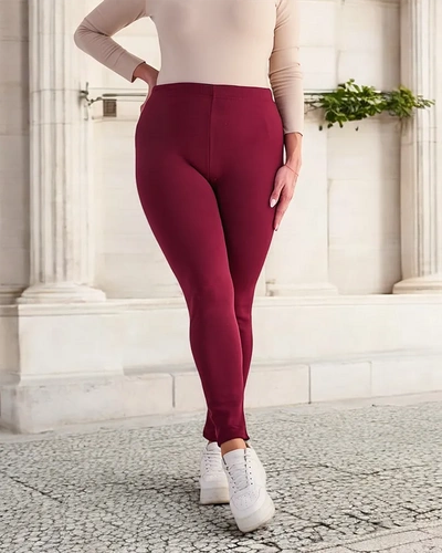 Royalfashion Női szigetelt treggings nadrág PLUS SIZE