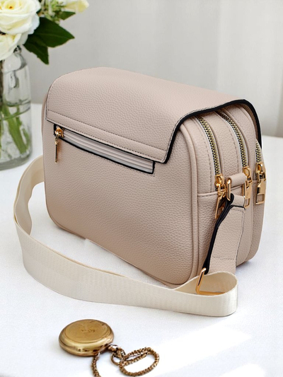 Királyi divat kis méretű női öko-bőr kézitáska 2 rekesszel