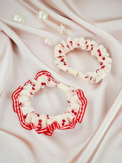 Royalfashion 2 darabos, mintás Duettia hajgumi szett