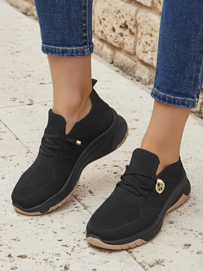 Royalfashion belebújós női textil sportcipő Teletta