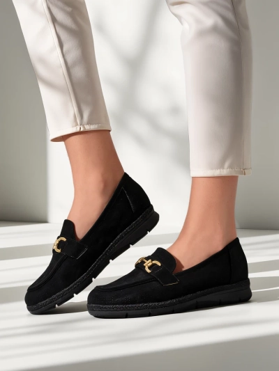 Royalfashion Női slip-on cipők dekoratív orral