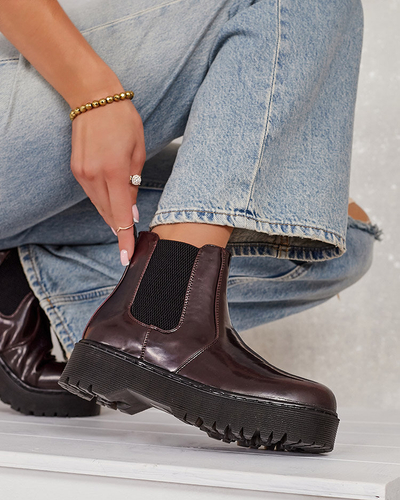 Royalfashion Női eko bőr Movitas csizma