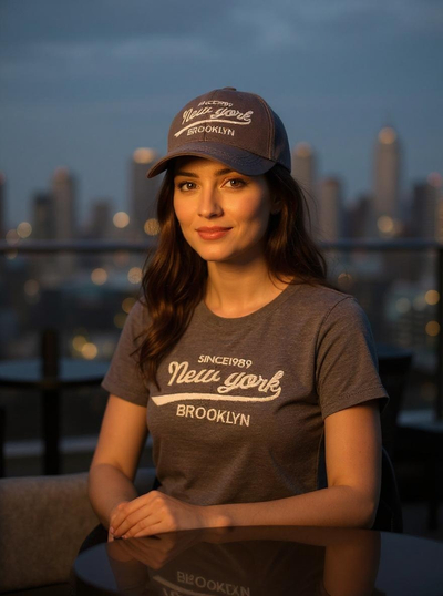 Royalfashion New York Brooklyn napellenzős sapka Uniszex