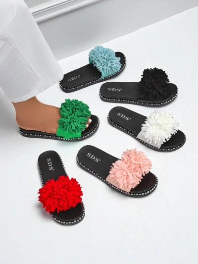 Royalfashion Női lapos talpú papucs Flora Blide