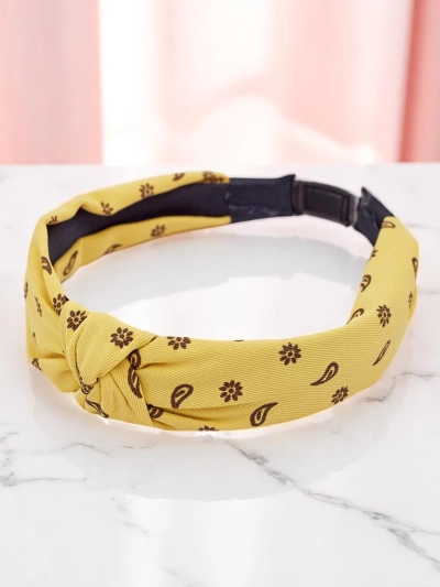 Royalfashion Fonott Mintás Hajpánt Grafity Boom