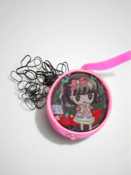 Royalfashion Sokszínű szilikon hajgumik díszdobozban