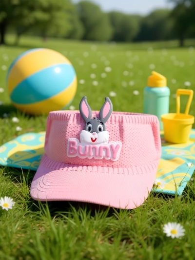 Royalfashion Gyermek napellenző nyuszifülekkel