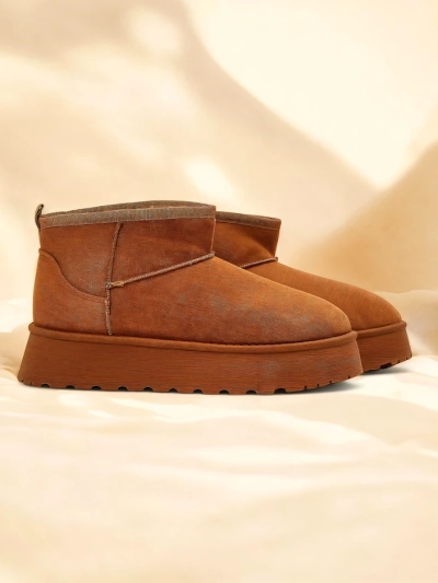 Royalfashion Rövid cipők, amelyek hasonlítanak a női hócsizmákra Fortesse