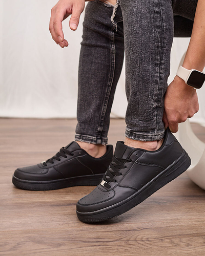 Royalfashion Sports férfi tornacipő fekete színben Suprus