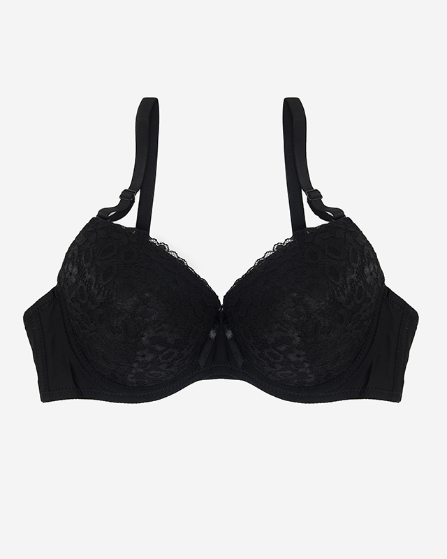 Női fekete push-up melltartó - Fehérnemű