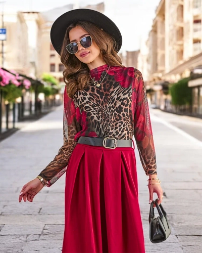 Royalfashion Női midi szoknya