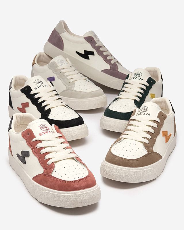 OUTLET Női fehér-zöld sportcipő Rozzuci- Footwear