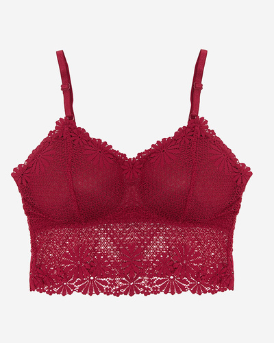 Női csipke Bralette melltartó - Fehérnemű