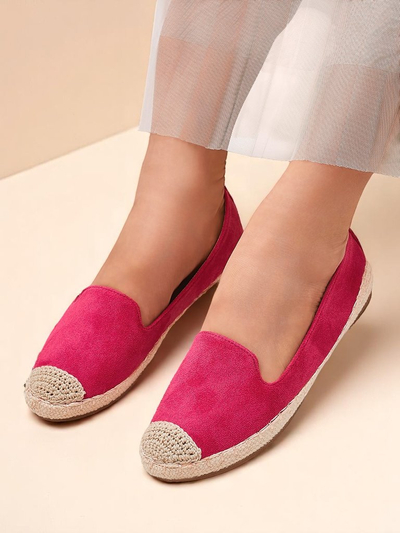 Royalfashion Női espadrillék öko velúrból, Bombei