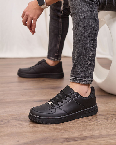 Royalfashion Sports férfi tornacipő fekete színben Suprus