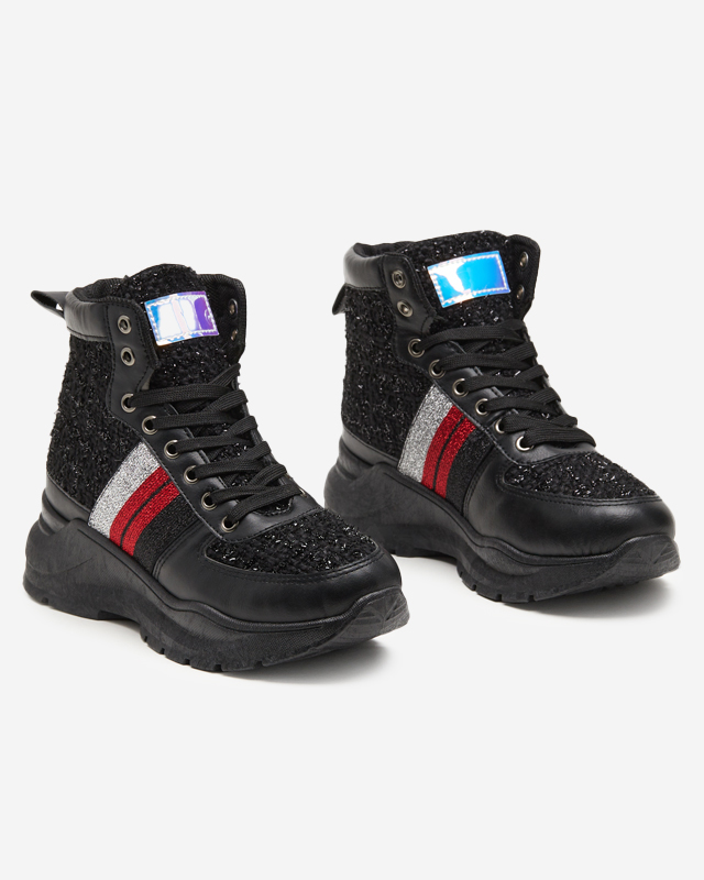 Fekete női sportcipő a Hasmali-tól - Footwear