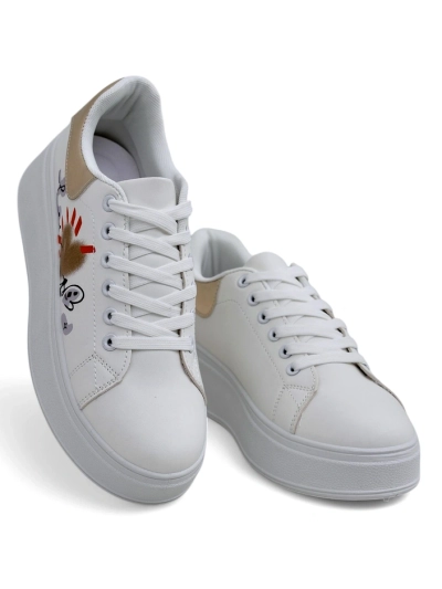 Royalfashion Női platform tornacipők nyomattal Alcape