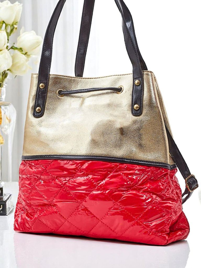 Royalfashion Nagy női kézitáska Golden Luxe Shopper