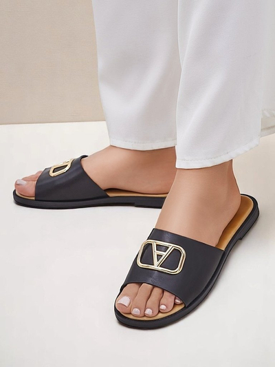 Royalfashion női lapos talpú papucs Ohanna