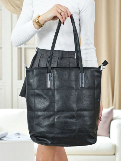 Tessira női shopper táska, öko bőr