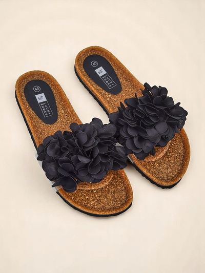 Royalfashion női papucs virágokkal Flora Soft